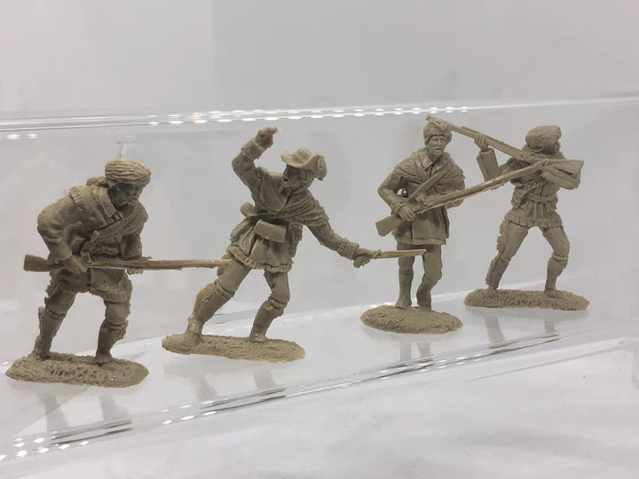 LOD Enterprises from BARZSO Playset LOD035 PIONEER SET 1- (9 FIGURES) TAN