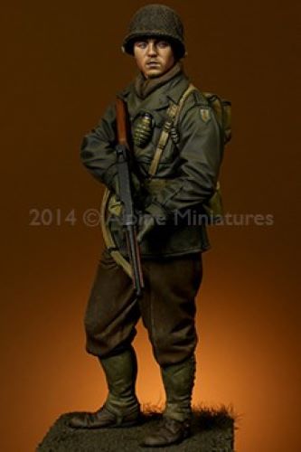 ALPINE MINIATURES 1:16 SET 16026 WWII US 1ST INFANTRY DIV "THE BIG RED ONE"