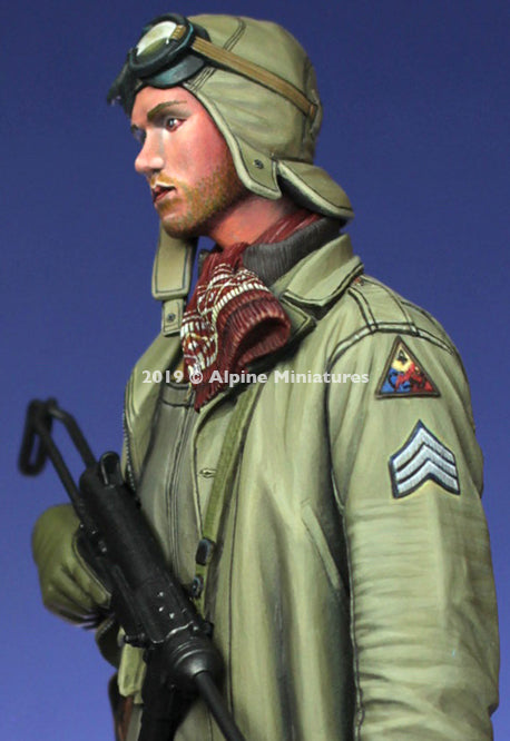 ALPINE MINIATURES 1:16 SET 16041 WII US 4TH AD "FIRST IN BASTOGNE" (1 FIGURE)