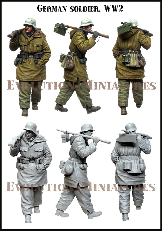 EVOLUTION MINIATURES 1:35 SET EM-35211 WWII GERMAN SOLDIER (1 FIGURE)
