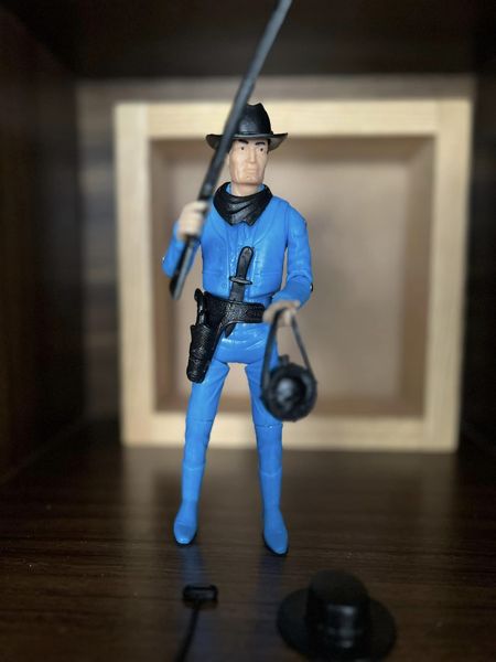 MARX TOYS RECAST 8 INCH ACTION FIGURE COWBOY W/ ACCESSORIES