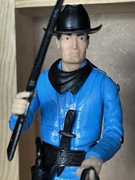MARX TOYS RECAST 8 INCH ACTION FIGURE COWBOY W/ ACCESSORIES