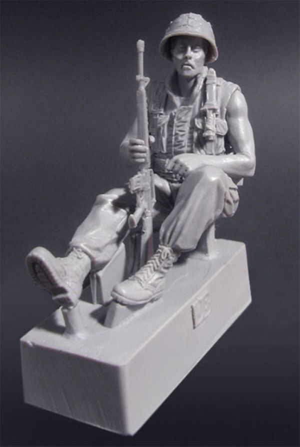BRAVO *6 35008 VIETNAM WAR 1968 U.S. MECH INFANTRY SERGEANT 1:35