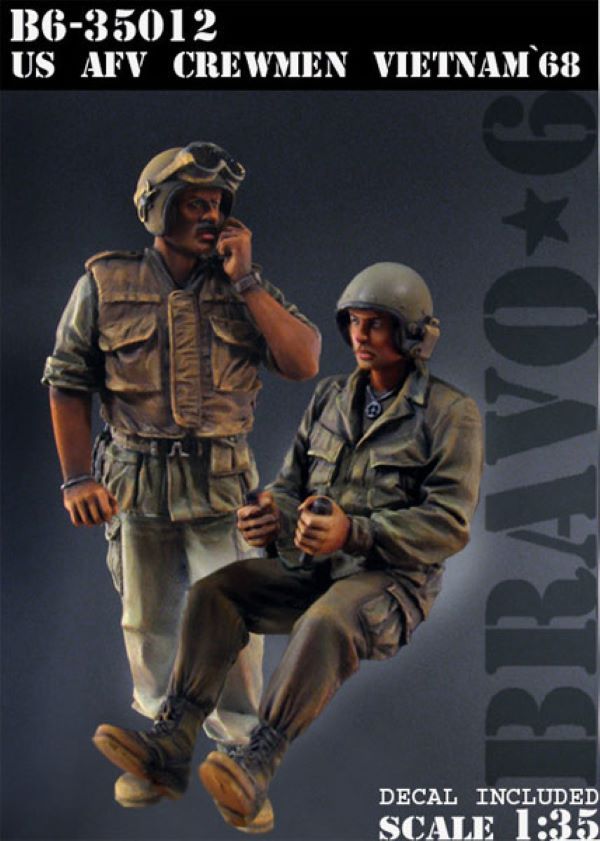 BRAVO *6 35012 VIETNAM WAR 1968 U.S. AFV Crewmen (1) 1:35