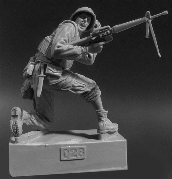 BRAVO *6 35028 VIETNAM WAR U.S. MARINE CORPS (2) "COVER ME!" TET 1968 1:35