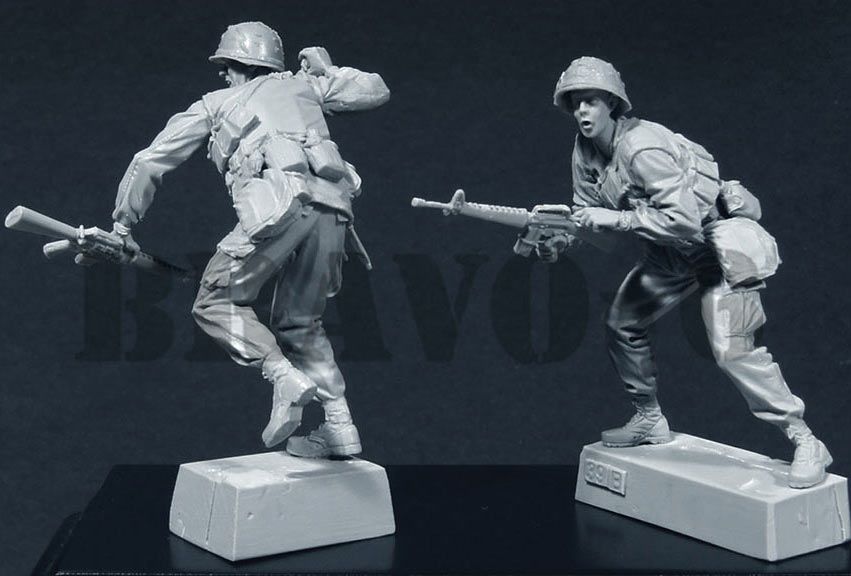 BRAVO *6 35039 VIETNAM WAR 1968 U.S. MARINE CORPS (11) FIRE IN THE HOLE! 1:35