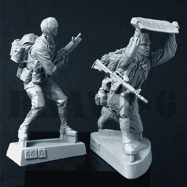 BRAVO *6 35044 VIETNAM WAR MACV-SOG (2) "TOP SECRET" 1:35 2 FIGURES