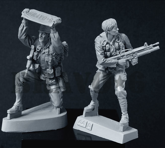BRAVO *6 35044 VIETNAM WAR MACV-SOG (2) "TOP SECRET" 1:35 2 FIGURES