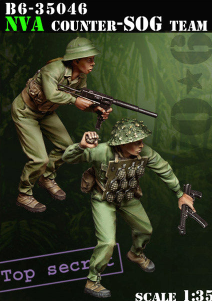 BRAVO *6 35046 VIETNAM WAR NVA COUNTER-SOG TEAM "TOP SECRET" 1:35