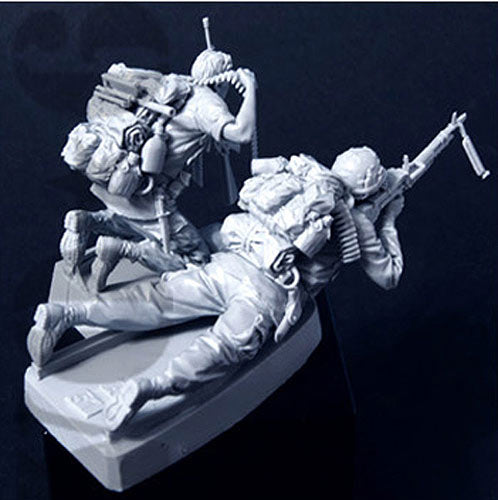 BRAVO *6 35051 VIETNAM WAR U.S. ARMY INFANTRY (2) "GREEDY PIG" 1:35