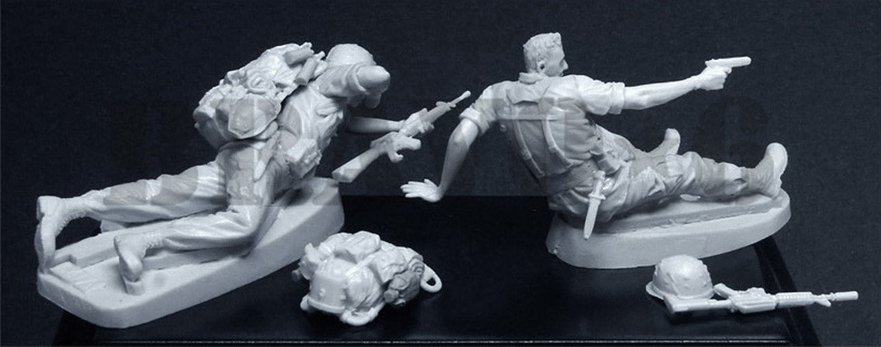 BRAVO *6 35054 VIETNAM WAR U.S. ARMY INFANTRY (5) "BROKEN ARROW!" 1:35