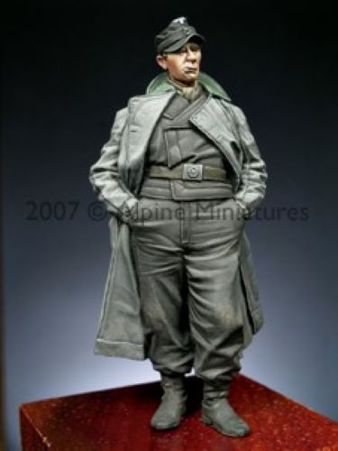 ALPINE MINIATURES 1:35 SET 35055 WWII GERMAN OFFICER #1 (1 FIGURE/2 HEADS)