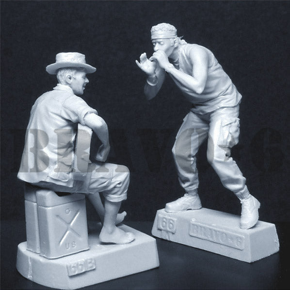BRAVO *6 35066 VIETNAM WAR U.S. G.I.'s "DELTA BLUES" (2 FIGURES) 1:35