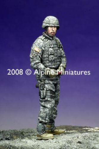 ALPINE MINIATURES 1:35 SET 35069 MODERN US AFV CREW #1 (1 FIGURE-2 HEADS)