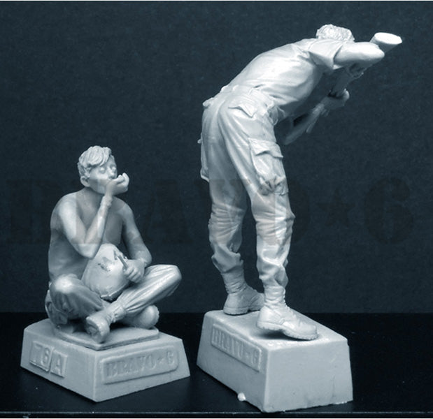 BRAVO *6 35076 VIETNAM WAR U.S. G.I.'s "SHOTGUNNERS" (2 FIGURES) 1:35