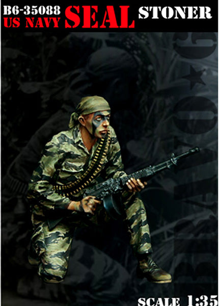 BRAVO *6 35088 VIETNAM WAR U.S. NAVY SEAL "STONER" 1:35