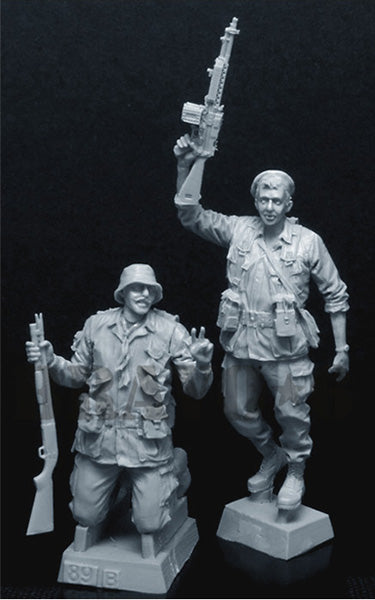 BRAVO *6 35089 VIETNAM WAR U.S. SOLDIERS "VIVA SEALS" 1:35