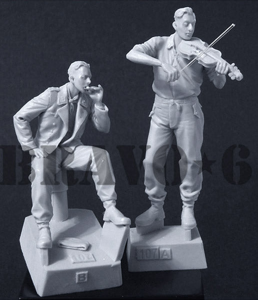 BRAVO*6 35107 WORLD WAR II GERMAN TANKERS "LILI MARLEEN" PHOTOETCH (2 FIGURES)