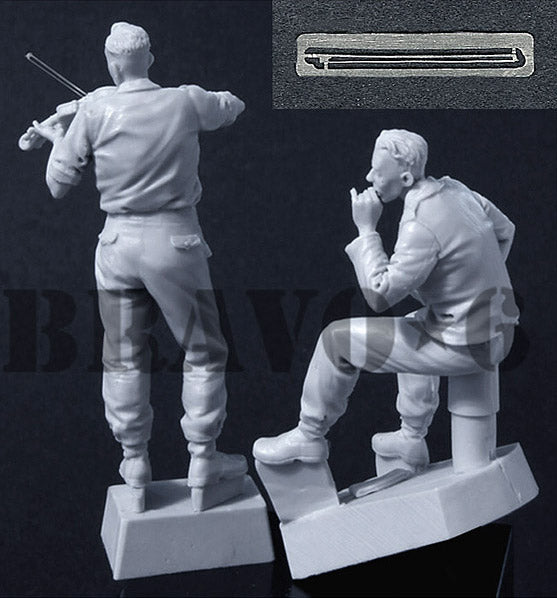 BRAVO*6 35107 WORLD WAR II GERMAN TANKERS "LILI MARLEEN" PHOTOETCH (2 FIGURES)