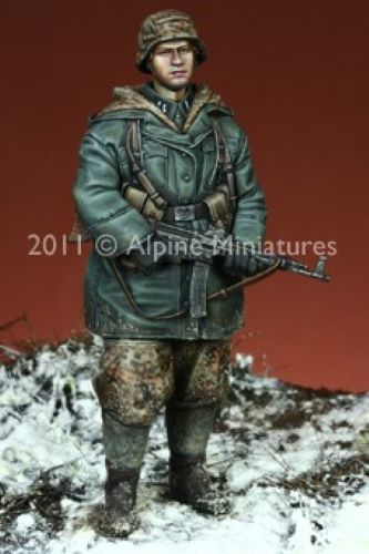 ALPINE MINIATURES 1:35 SET 35111 WWII GERMAN WSS GRENADIER LATE WAR #1