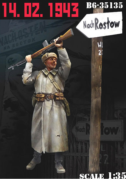 BRAVO *6 35135 WORLD WAR II SOVIET SOLDIER 14. 02. 1943 (1 FIGURE)
