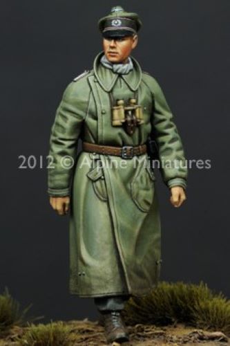 ALPINE MINIATURES 1:35 SET 35137 WWII GERMAN PANZER OFFICER 1 PZ. DIV. #2