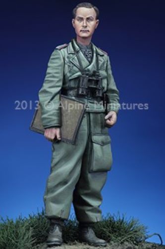 ALPINE MINIATURES 1:35 SET 35148 WWII GERMAN OTTO CARIUS sPzAbt 502 (1 FIGURE)