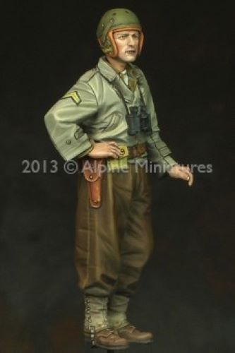ALPINE MINIATURES 1:35 SET 35154 WWII US 3RD AD "SPEARHEAD" #1 (1 FIGURE)