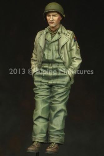 ALPINE MINIATURES 1:35 SET 35155 WWII US 3RD AD "SPEARHEAD" #2 (1 FIGURE)