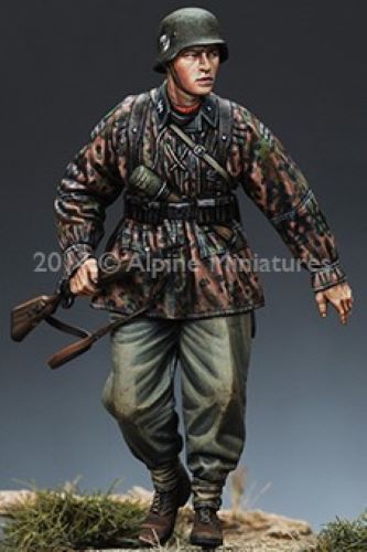 ALPINE MINIATURES 1:35 SET 35166 WWII GERMAN WSS INFANTRY #1 (1 FIGURE)
