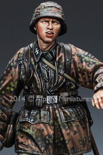 ALPINE MINIATURES 1:35 SET 35167 WWII GERMAN WSS INFANTRY #2 (1 FIGURE)