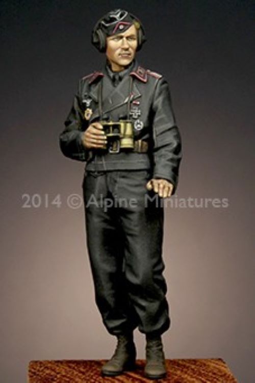 ALPINE MINIATURES 1:35 SET 35175 WWII GERMAN PANZER COMMANDER #1 (1 FIGURE)