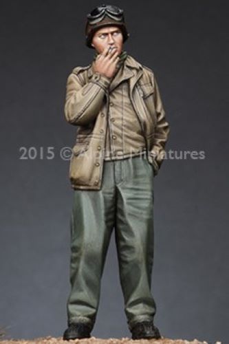 ALPINE MINIATURES 1:35 SET 35191 WWII US TANK CREW #2 (1 FIGURE-2 HEADS)