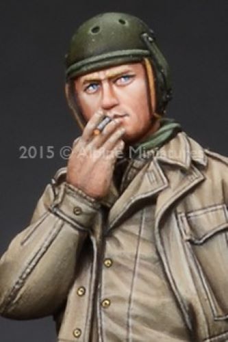 ALPINE MINIATURES 1:35 SET 35191 WWII US TANK CREW #2 (1 FIGURE-2 HEADS)