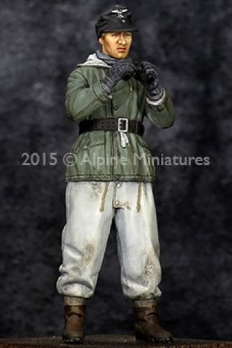 ALPINE MINIATURES 1:35 SET 35200 WWII GERMAN SS PANZER CREW WINTER (1 FIGURE)