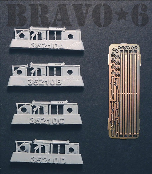 BRAVO *6 35210 VIETNAM WAR FN FAL PARA BATTLE RIFLES PHOTOETCHED- 3 PIECES