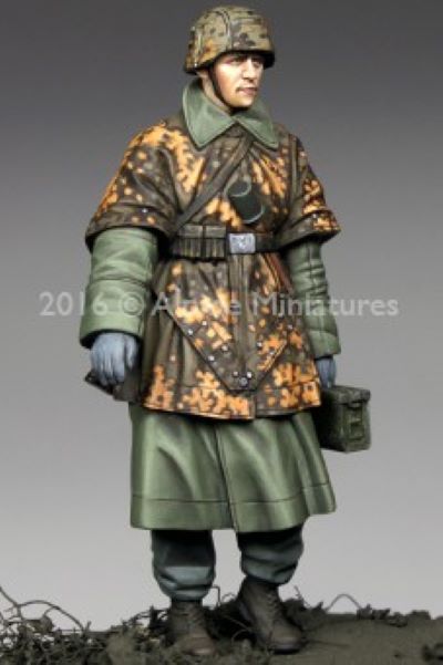 ALPINE MINIATURES 1:35 SET 35212 WWII GERMAN SS GRENADIER KG HANSEN (1 FIGURE)