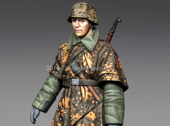 ALPINE MINIATURES 1:35 SET 35212 WWII GERMAN SS GRENADIER KG HANSEN (1 FIGURE)