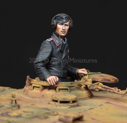 ALPINE MINIATURES 1:35 SET 35223 WWII GERMAN WSS TIGER COMMANDER (1 FIGURE)