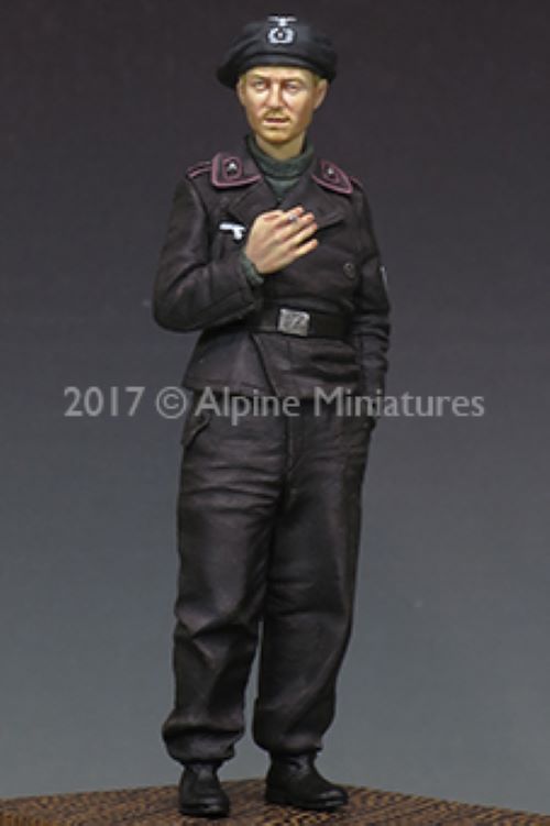 ALPINE MINIATURES 1:35 SET 35226 WWII GERMAN PANZER CREW #1 (1 FIGURE)