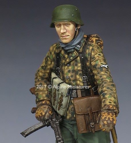 ALPINE MINIATURES 1:35 SET 35229 WWII GERMAN SS NCO "KG HANSEN" #1 (ONE FIGURE)
