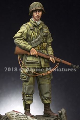 ALPINE MINIATURES 1:35 SET 35251 WWII US 101ST AIRBORNE TROOPER (1 FIGURE)