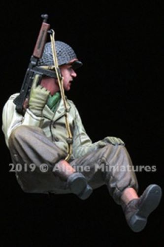 ALPINE MINIATURES 1:35 SET 35260 WWII US JEEP PASSENGER (1 FIGURE-2 HEADS)