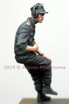 ALPINE MINIATURES 1:35 SET 35264 WWII GERMAN PANZER COMMANDER SUMMER #2