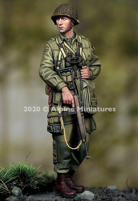 ALPINE MINIATURES 1:35 SET 35275 WWII US 101ST AIRBORNE OFFICER (1 FIGURE)