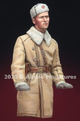 ALPINE MINIATURES 1:35 SET 35282 WWII RUSSIAN TANK COMMANDER #2 (1 FIGURE)