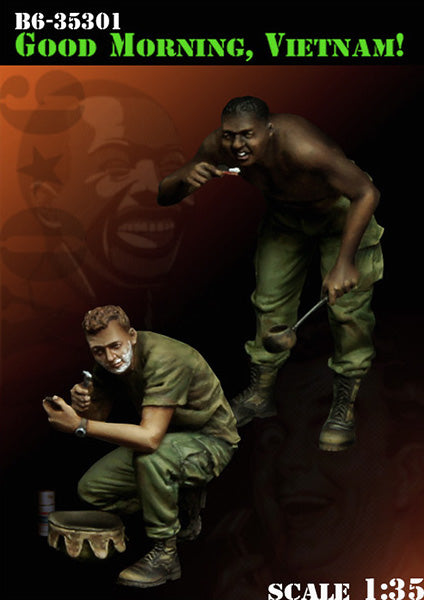 BRAVO *6 35301 VIETNAM WAR U.S. SOLDIER "GOOD MORNING, VIETNAM!" 1:35