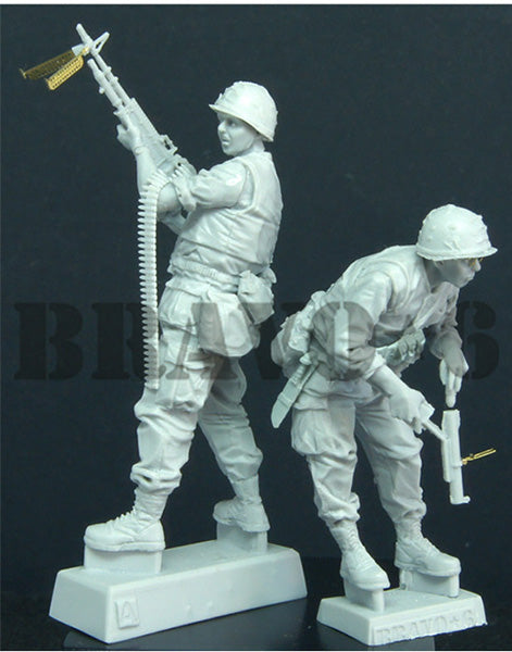 BRAVO *6 35303 VIETNAM WAR U.S. MARINE CORP "ROUND THE CORNER" (2) 1:35