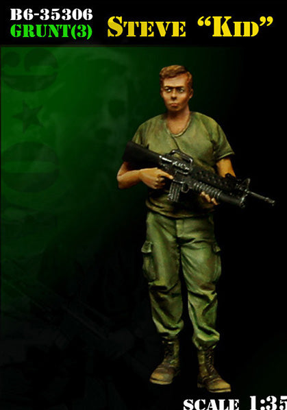 BRAVO *6 35306 VIETNAM WAR GRUNT (3) STEVE "KID" 1:35