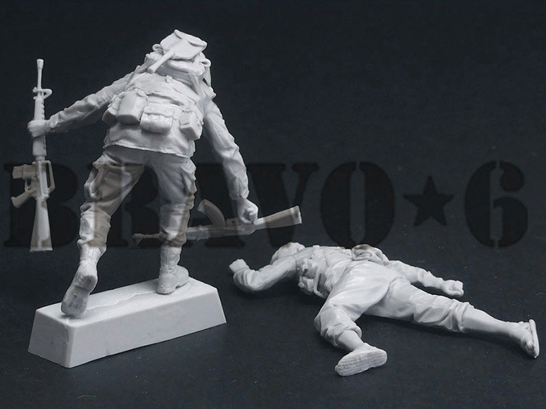 BRAVO *6 35310 VIETNAM WAR U.S. MARINE CORP "ROUND THE CORNER" (1) 1:35